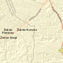 Rybczewice Street Map