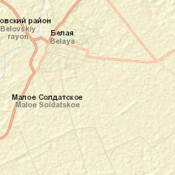 Belaya Street Map