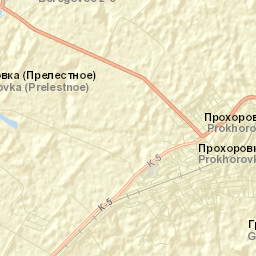 Prokhorovka Street Map