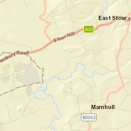Marnhull Street Map