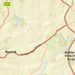 Newick Street Map