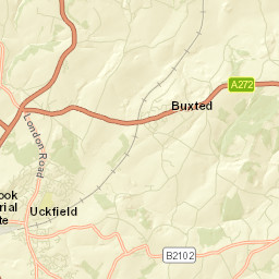 Uckfield Street Map