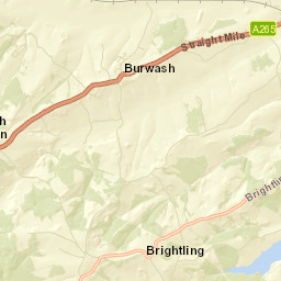 Burwash Street Map