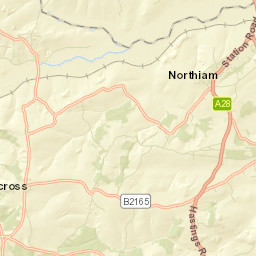 Northiam Street Map