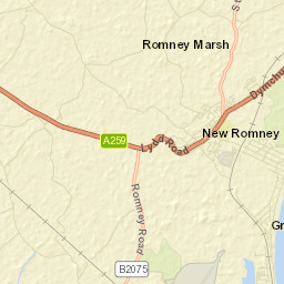 New Romney Street Map