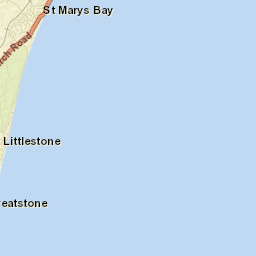 St Mary's Bay Street Map