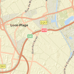 Loon-Plage Street Map