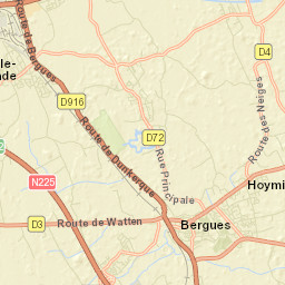 Coudekerque-Village Street Map