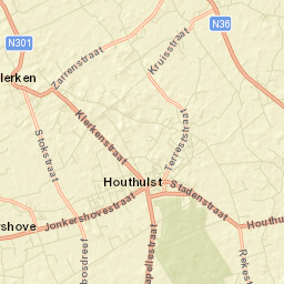 Houthulst Street Map