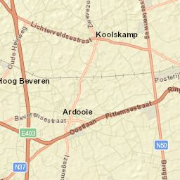 Ardooie Street Map