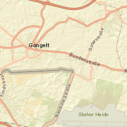 Gangelt Street Map