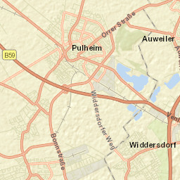 Pulheim Street Map