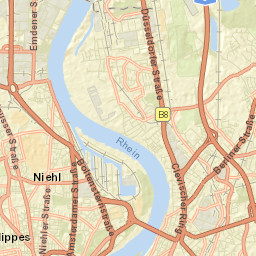 Riehl Street Map