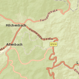 Hilchenbach Street Map