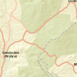 Gemünden an der Wohra Street Map