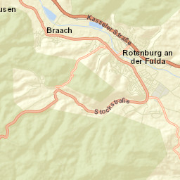 Rotenburg an der Fulda Street Map