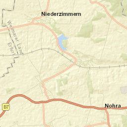 Niederzimmern Street Map