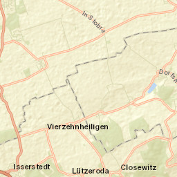Lehesten Street Map