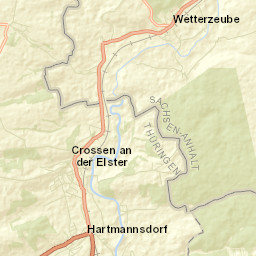 Wetterzeube Street Map