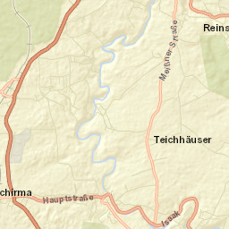 Großschirma Street Map