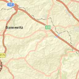 Bannewitz Street Map