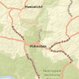 Hohnstein Street Map