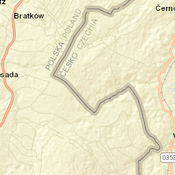Višňova Street Map