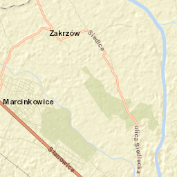 Powiat oławski Street Map