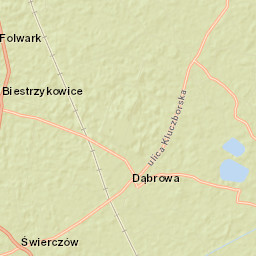 Świerczów Street Map