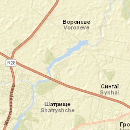 Grozyne Street Map