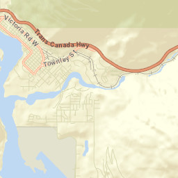 Revelstoke Street Map