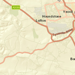 West Coker Street Map