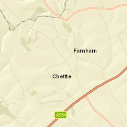 Miller's Lane, Blandford Forum, Dorset DT11 Street Map