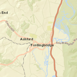 Alderholt Street Map