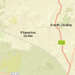 South Chailey Street Map
