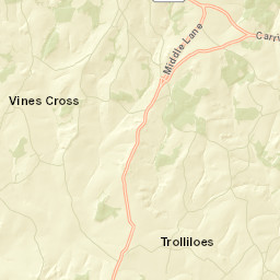 East Sussex Street Map