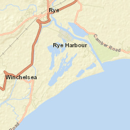 Rye Street Map
