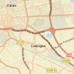 Coulogne Street Map