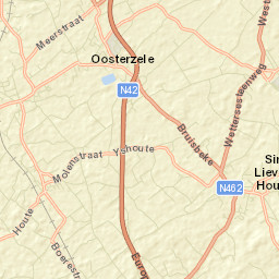 Sint-Lievens-Houtem Street Map