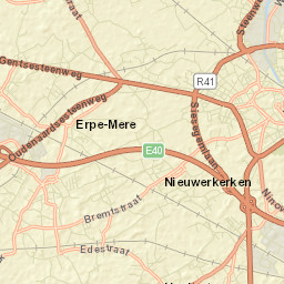 Haaltert Street Map