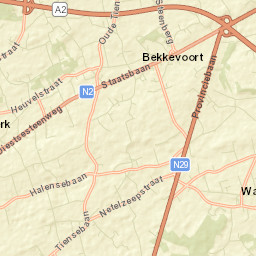 Bekkevoort Street Map