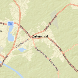 Zutendaal Street Map