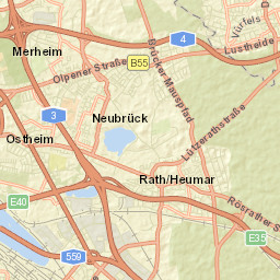 Ostheim Street Map