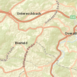 Overath Street Map
