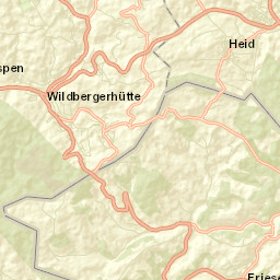 Friesenhagen Street Map