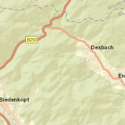 Biedenkopf Street Map