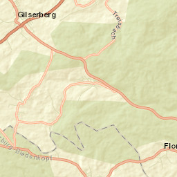Gilserberg Street Map