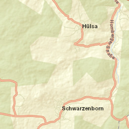 Schwarzenborn Street Map