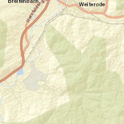Breitenbach Street Map