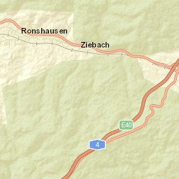 Ronshausen Street Map